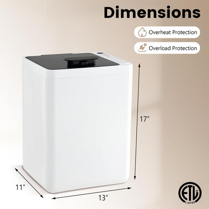 Dreamade Towel Warmer for Bathroom, 23L Luxury Towel Warmer Bucket with LED Screen