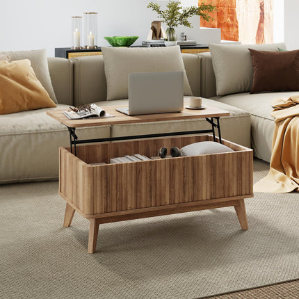 Dreamade 35.5" Lift Top Coffee Table with Storage