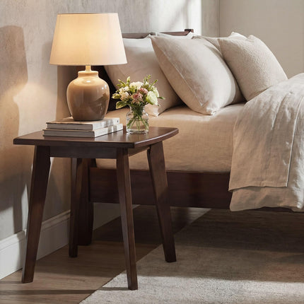 Dreamade Modern Square Side Table Set of 1/2