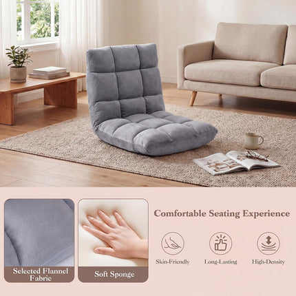 Dreamade Floor Chair with 14-Position Adjustable