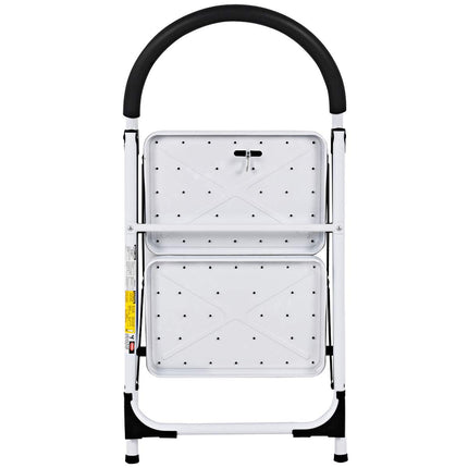 Dreamade2 Step Ladder Folding Step Stool Platform Home Kitchen Tool Multiuse Stepladder