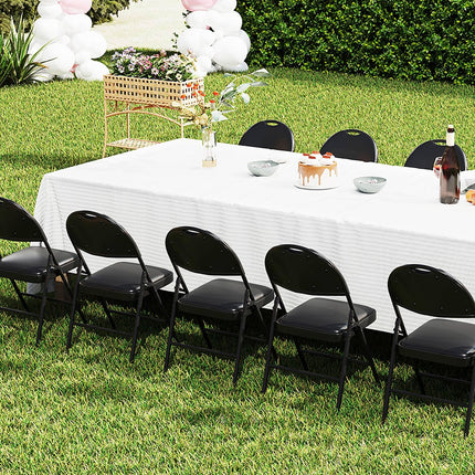 Dreamade Party Chairs with Metal Frame for Indoor Outdoor
