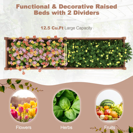 Dreamade Wood Raised Garden Bed