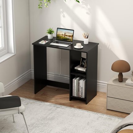 Dreamade 31.5 Inch Home Office Computer Desk with Shelves