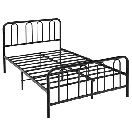Dreamade Full Size Metal Bed Frame, Modern Bed Frame