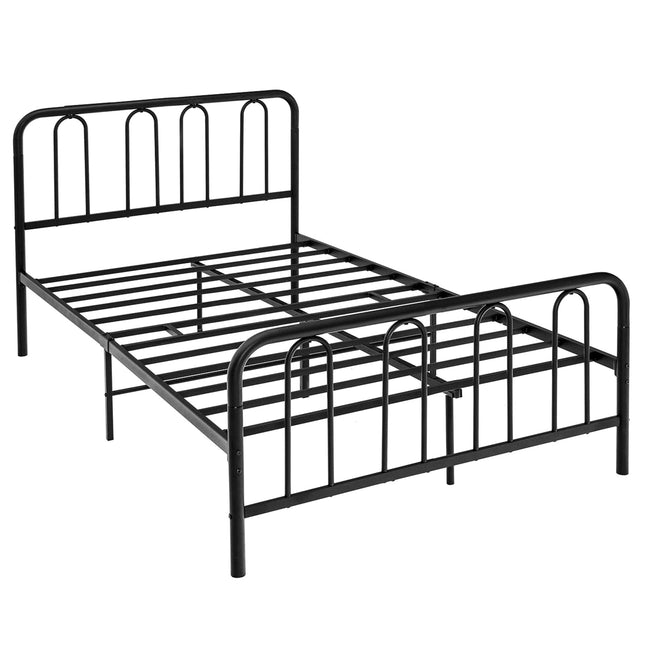 Dreamade Full Size Metal Bed Frame, Modern Bed Frame