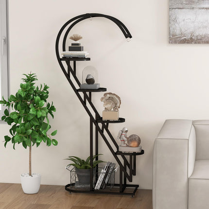 Dreamade 5 Tier Metal Plant Stand Indoor