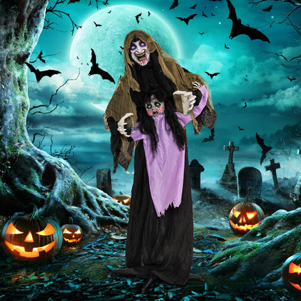 DREAMADE 5.2 FT Animated Vampire Prop