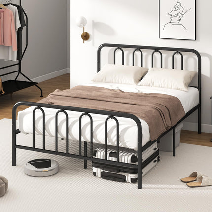 Dreamade Full/Queen/King Size Bed Frame with Headboard