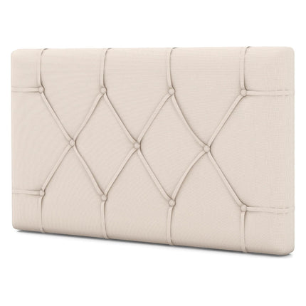 Dreamade Upholstered Headboard for Twin/Twin XL Size Bed, Wall Mounted Twin Headboard Only