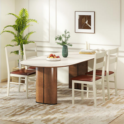 Dreamade PU Leather Upholstered Kitchen Chair