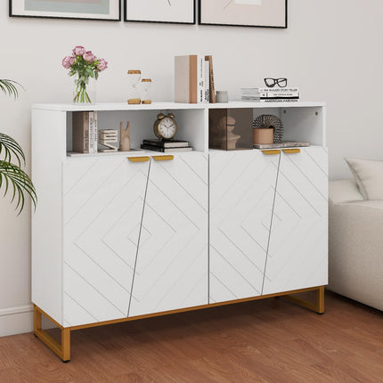 Dreamade Buffet Cabinet with Storage 40" Large Kitchen Sideboard