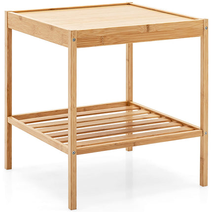 Dreamade Bamboo Nightstands Set of 2