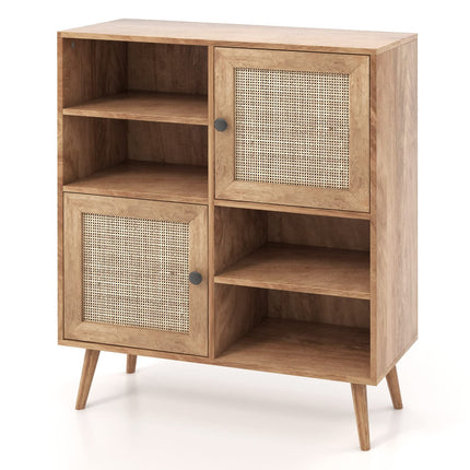 Dreamade Buffet Cabinet, Wood Sideboard Storage Cabinet