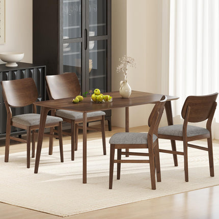 Dreamade Wooden Dining Chairs Set