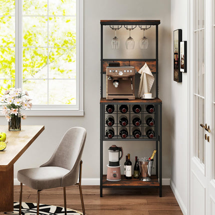 Dreamade Tall Wine Rack Freestanding Floor