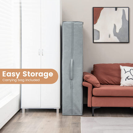 Dreamade 4 Inch Tri Folding Mattress,CertiPUR-US Gel-Infused Memory Foam with Bamboo Cover Carry Bag