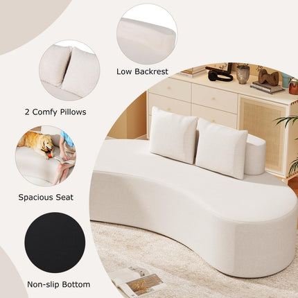 Dreamade 78.5" Sofa Couch, Upholstered Loveseat