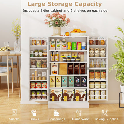 Dreamade 41" Kitchen Pantry Cabinet