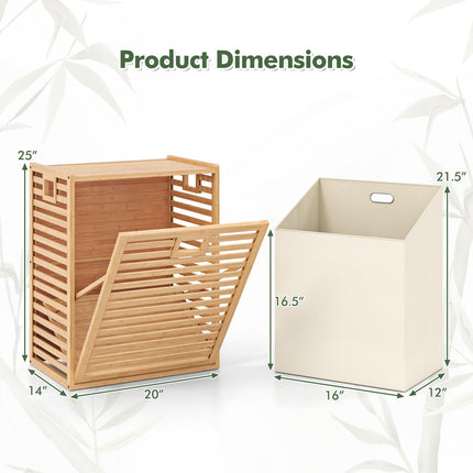 Dreamade Tilt Out Laundry Hamper