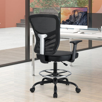 Dreamade Mesh Drafting Chair, Standing Desk Chair