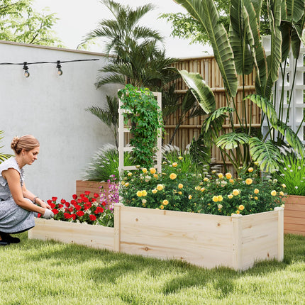 Dreamade Wooden Raised Garden Bed