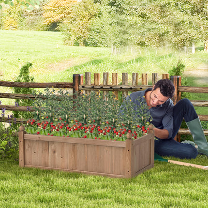 Dreamade Wood Raised Garden Bed