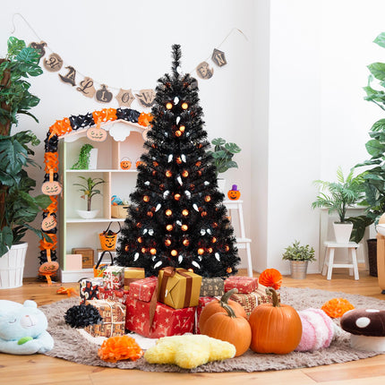 Dreamade 4.5 FT Pre-Lit Halloween Tree with 6 Lighting Modes with Spooky Music Sync