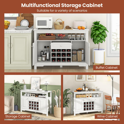 Dreamade Bar Cabinet with Storage