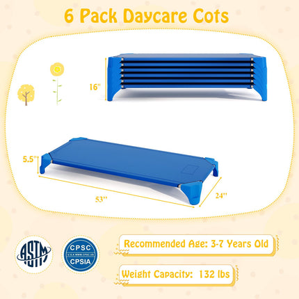 Dreamade Stackable Daycare Cots for Sleeping