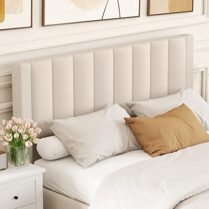 Dreamade Queen Size Bed Frame with Storage Drawer