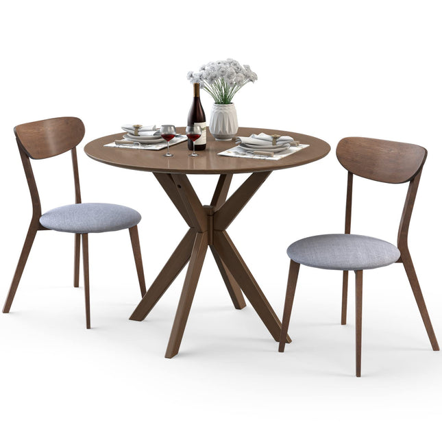 3 Piece Dining Table and Chair Set - Dreamade