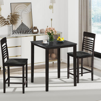 Dreamade 3-Piece Dining Table Set for 2 for Small Place