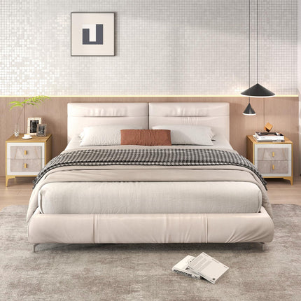 Dreamade Modern Nightstand with 2 Drawers