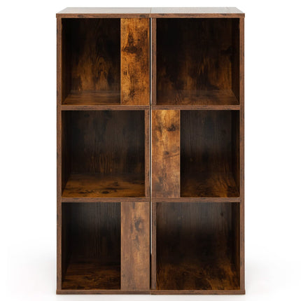 Dreamade 6 Cube Bookcase