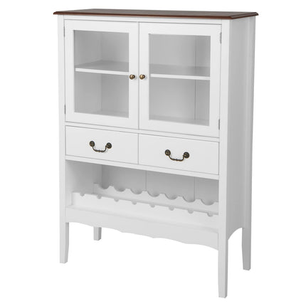 Dreamade Buffet Wine Cabinet with Storage - Standing Sideboard