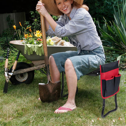 Dreamade Garden Kneeler & Seat Folding Gardening Stool