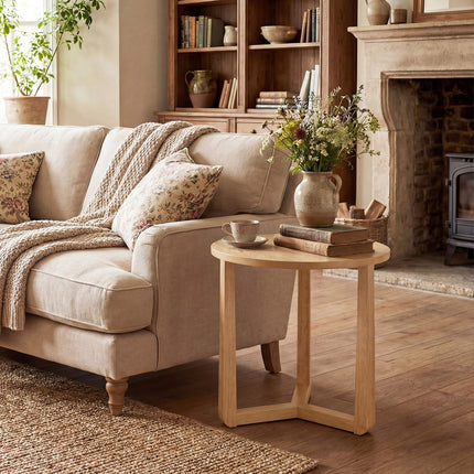 Dreamade Oval Coffee Table and End Tables Set of 3