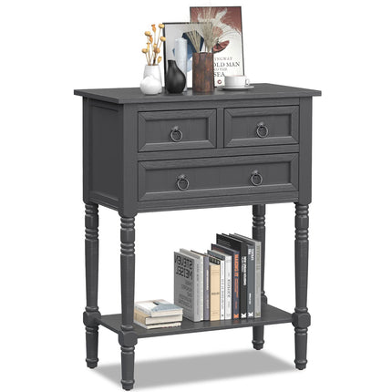 Dreamade Console Table with Drawers