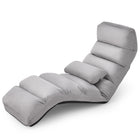 Folding Lazy Sofa Chair Stylish Sofa Couch Beds Lounge Chair W/Pillow