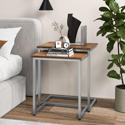Dreamade Nesting Coffee Table Set of 3