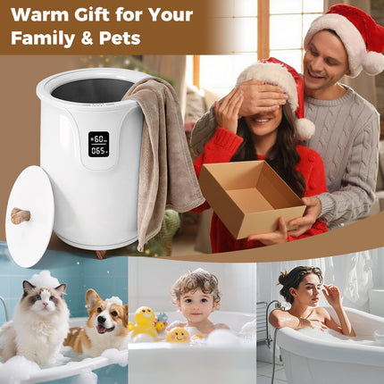 Dreamade Large Towel Heater Bucket w/Adjustable Timer