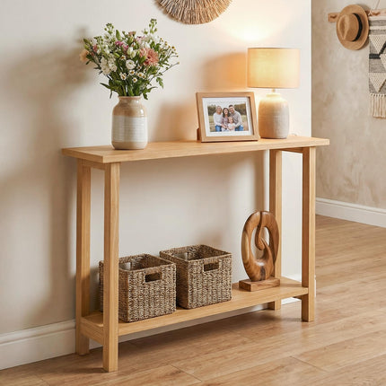 Dreamade 47" Solid Wood Console Table(47" x 12" x 32")