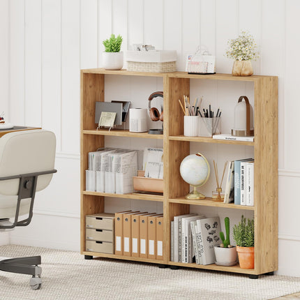 Dreamade 3-Tier Bookcase with Anti-Tipping Kit for Living Room