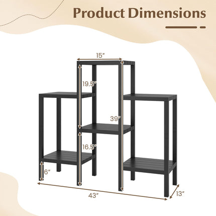 Dreamade 6-Tier Plastic Modular Storage Shelves