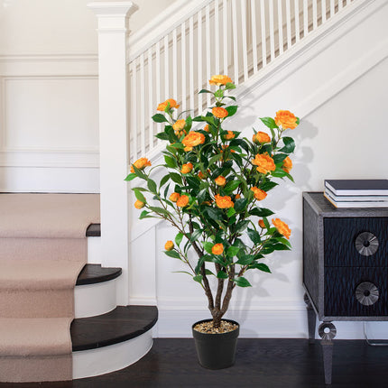 40" Artificial Camellia Tree - Dreamade