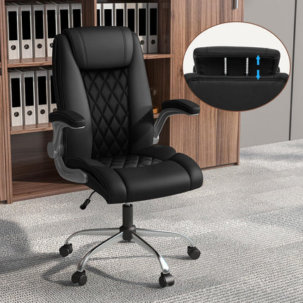 Dreamade Executive Office Chair, Ergonomic PU Leather Desk Chair