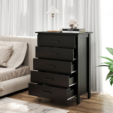 Dreamade 5-Drawer Dresser for Bedroom, 41.5" Storage Cabinet with 5 Drawers