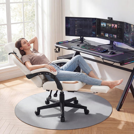 Dreamade Gaming Chair | Ergonomic Video Game Chair w/Footrest, Lumbar Support