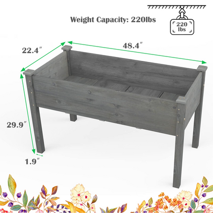 Raised Garden Bed with Legs